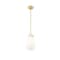 Z-Lite Newbury 1 Light Pendant, 8in. W x 13.25in. H, Modern Gold 7511P8-MGLD - alternate 5